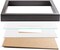 Black Wooden Picture Frame 11x14 inch - Solid Wood with Thick Borders for Wall Mounting Photo Frame